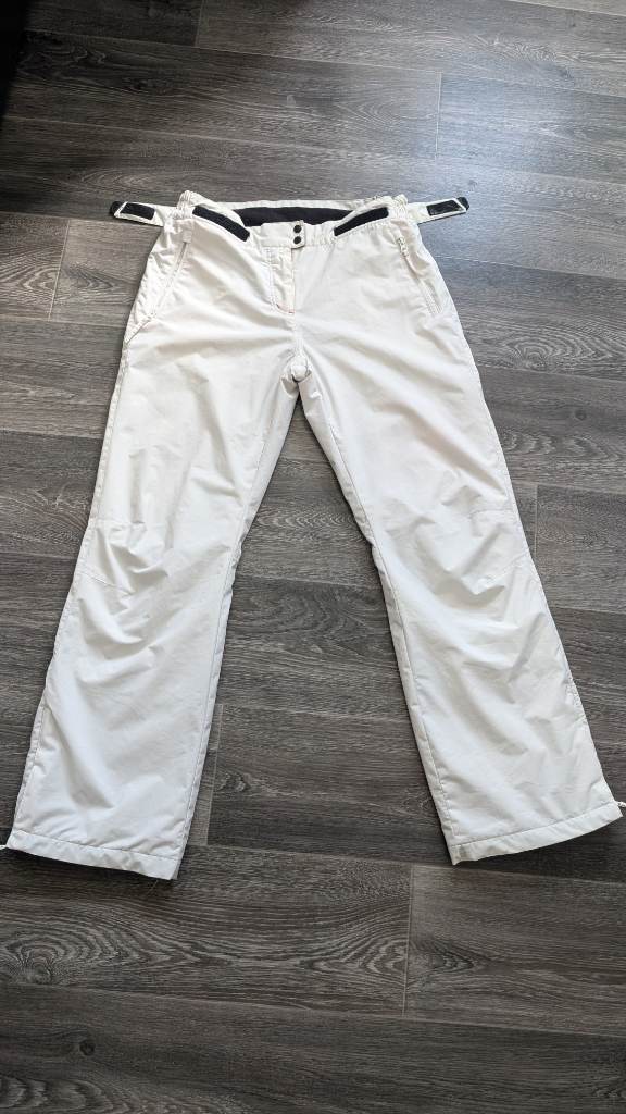 Vintage Tommy Hilfiger Ski Pants White Size UK L