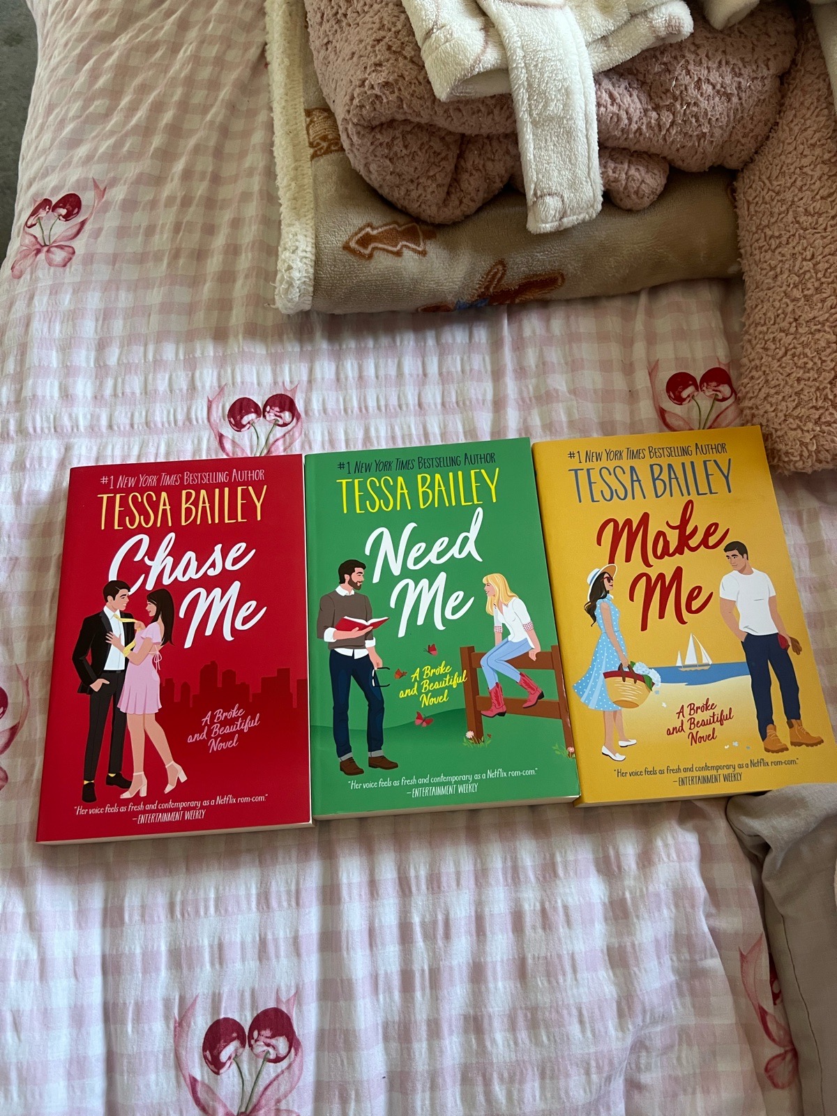 Set of 3 Tessa Bailey books