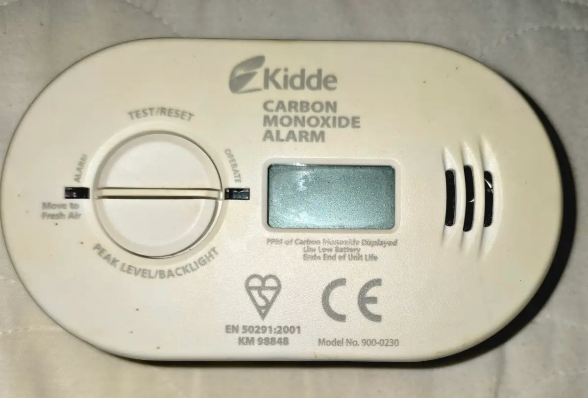 Kidde carbon monoxide wall fitting alarm
