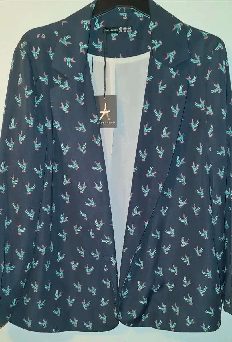 BNWT Atmosphere ladies lightweight lined open jacket size 14