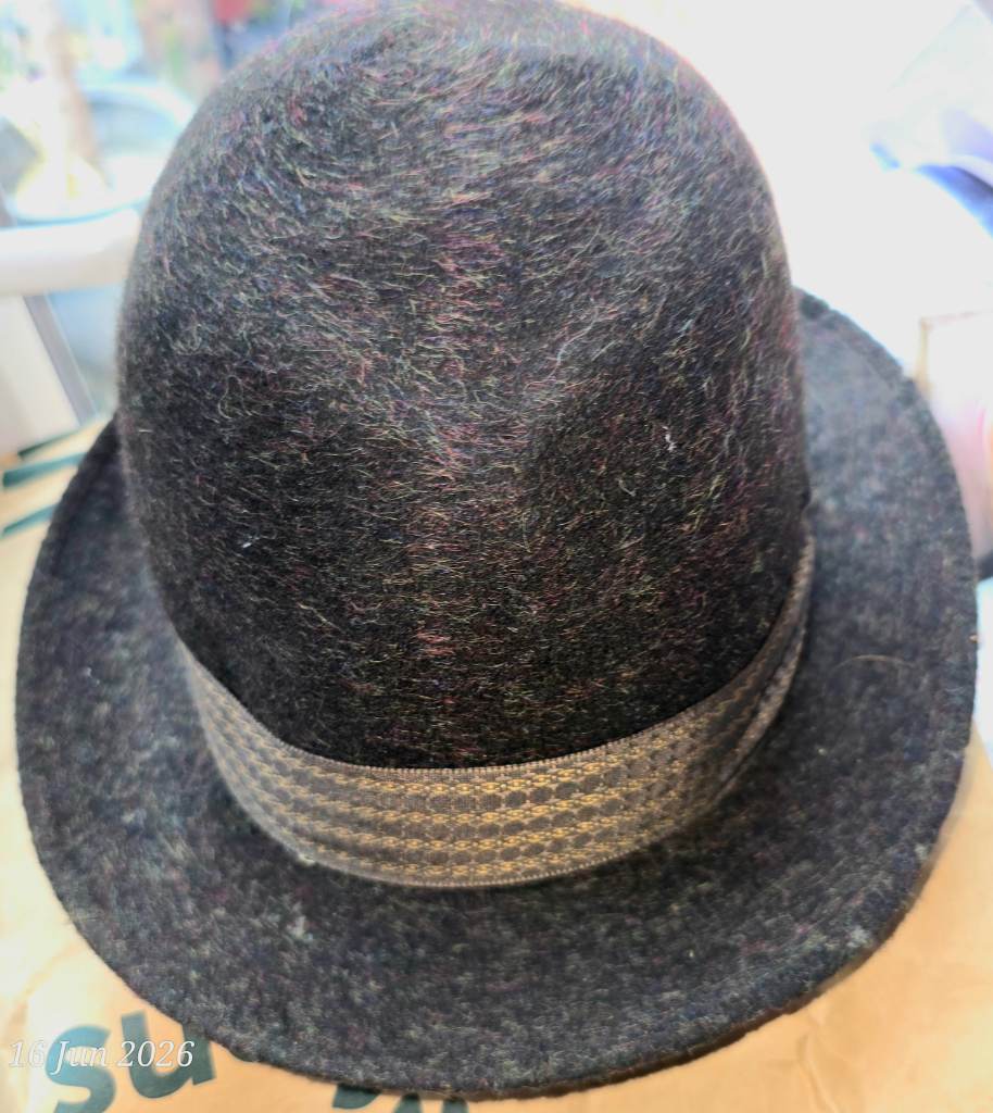 Roma Attaboy Wool Felt Collectors Hat Size 7