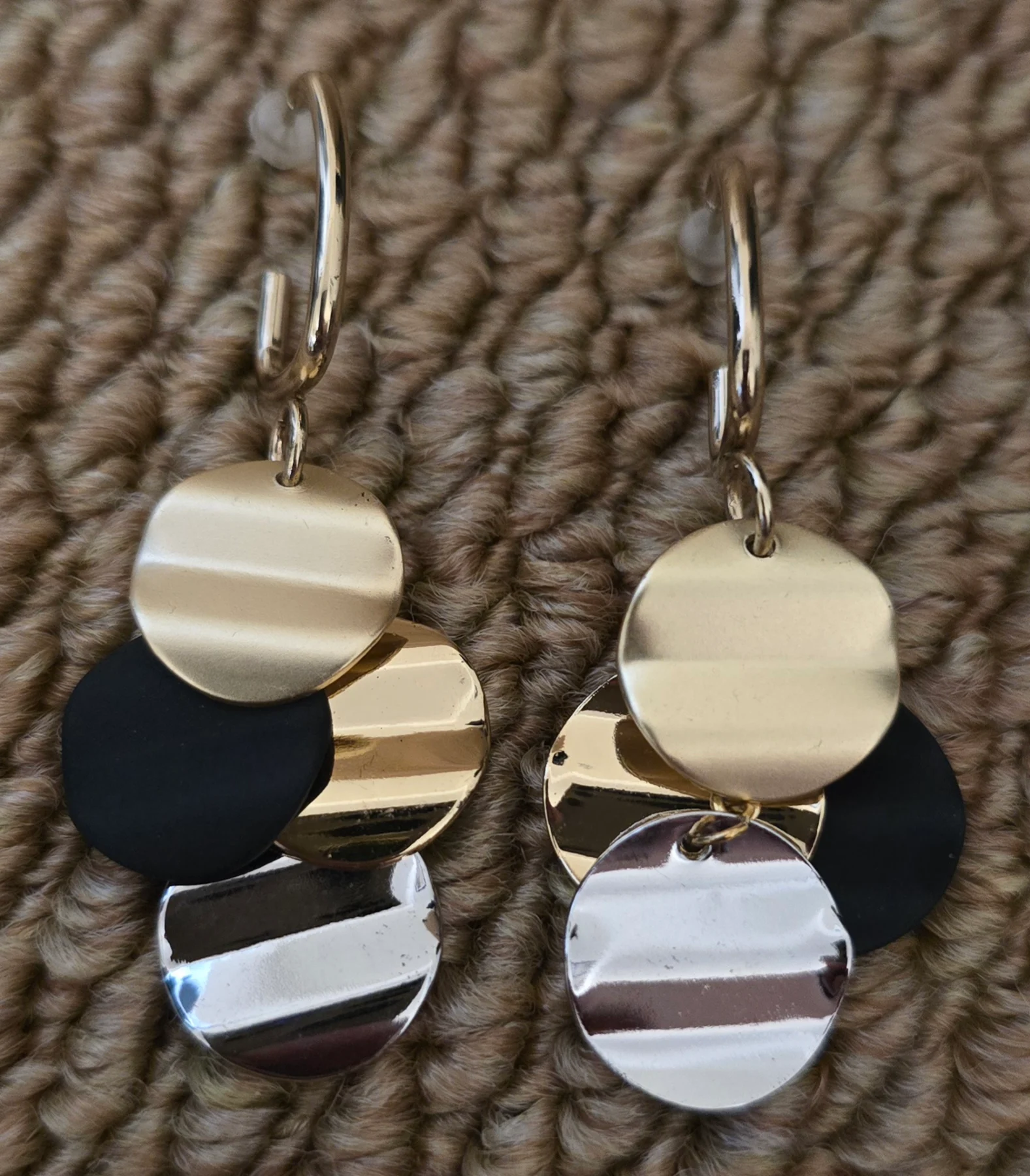 Multi Tone Earrings.