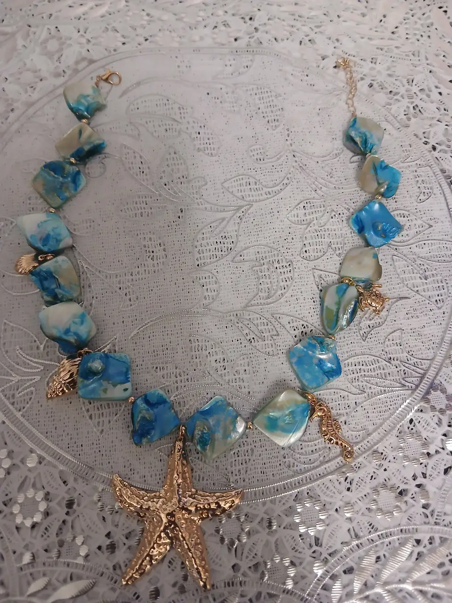 Beach Charm Necklace