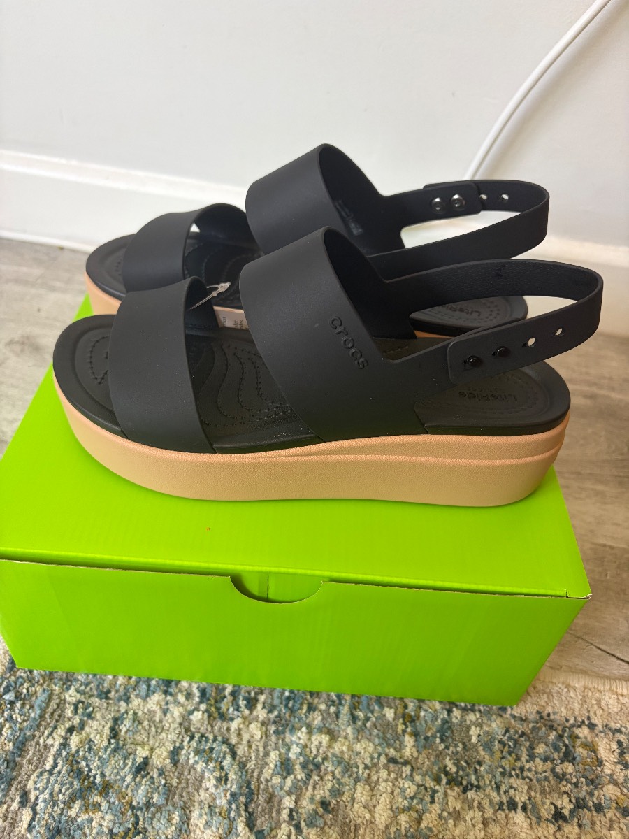 Crocs Wedges UK 6 New w box and tags