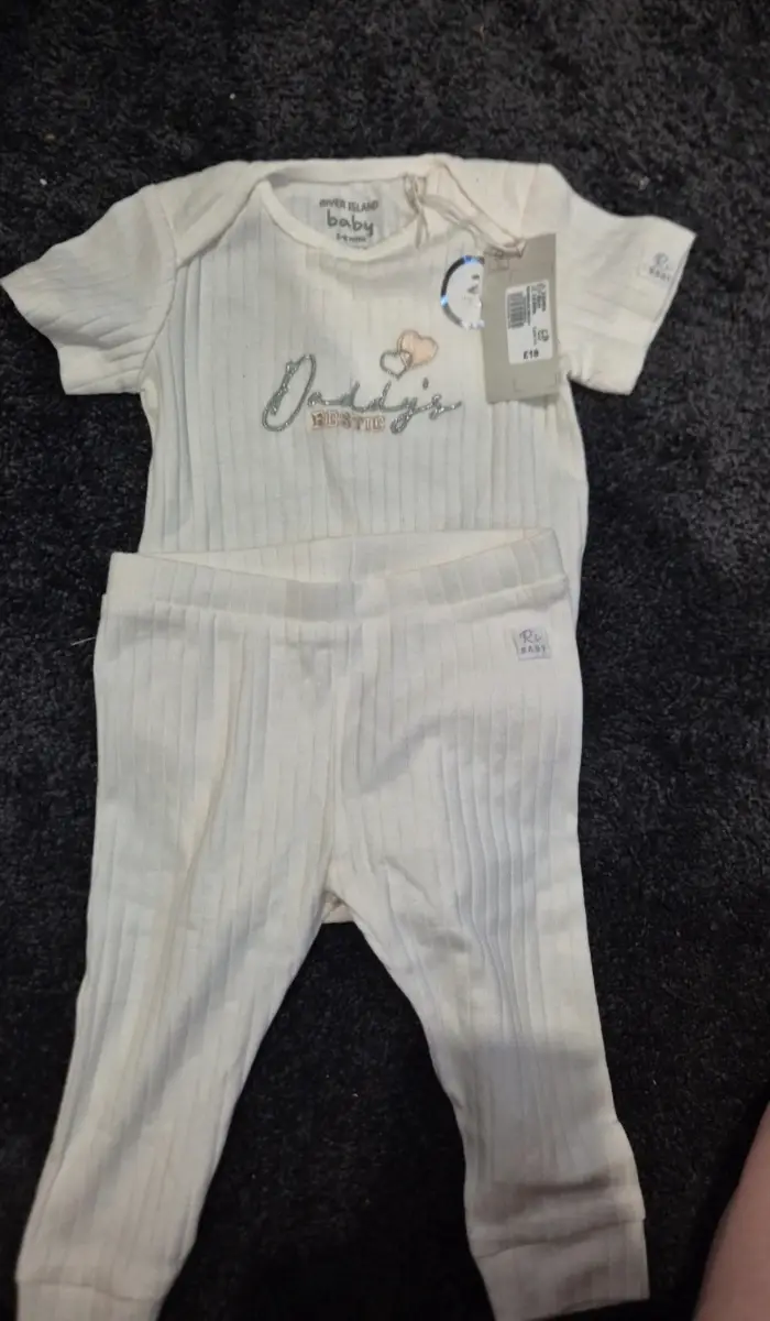 3X 3-6 months River island outfits