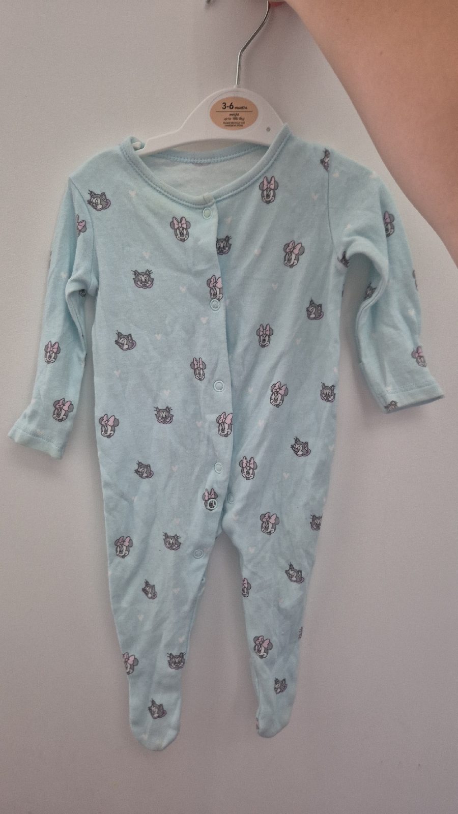 George 3pc Minnie mouse Sleepsuits