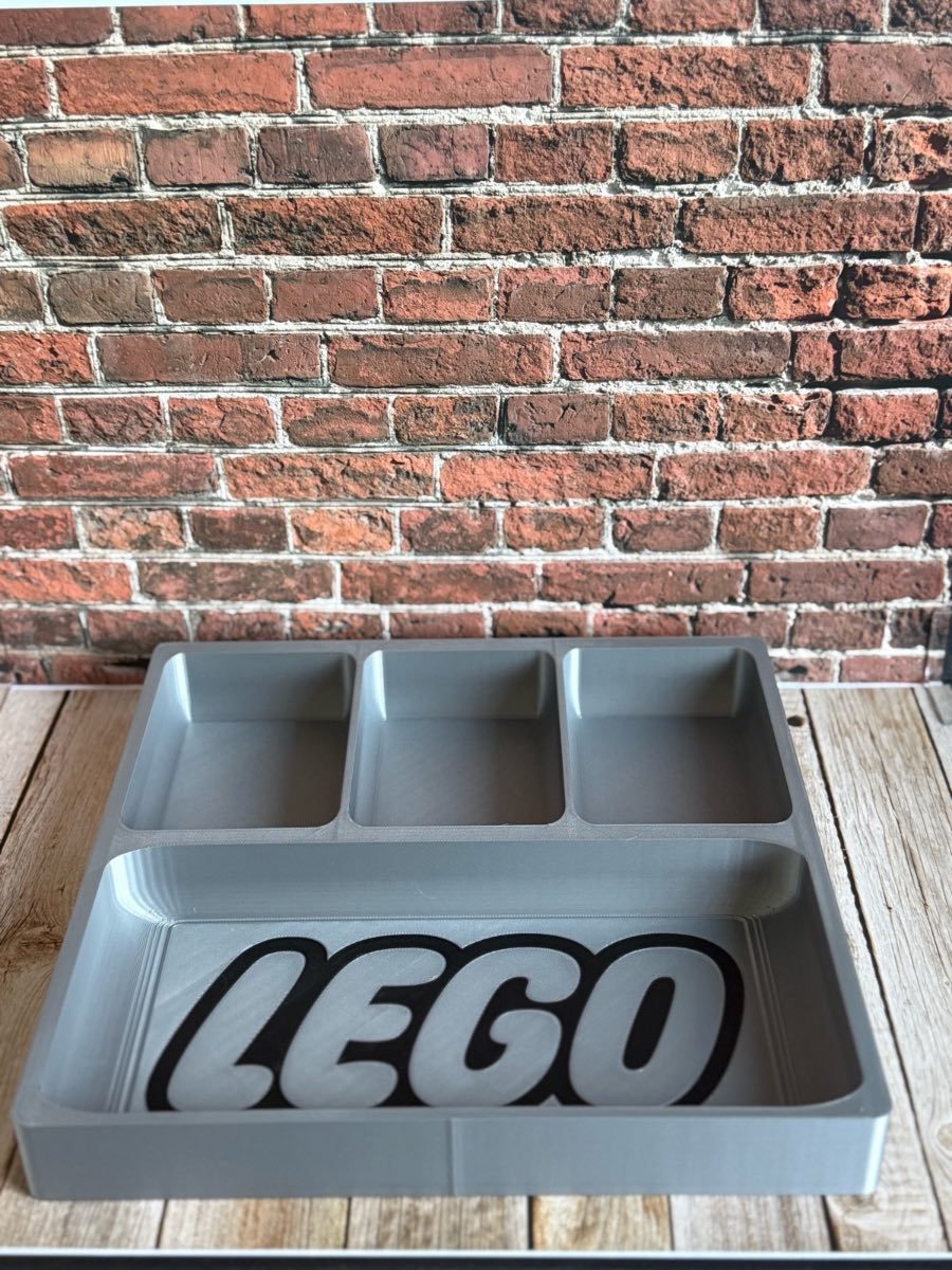 Brick sorting tray for Lego