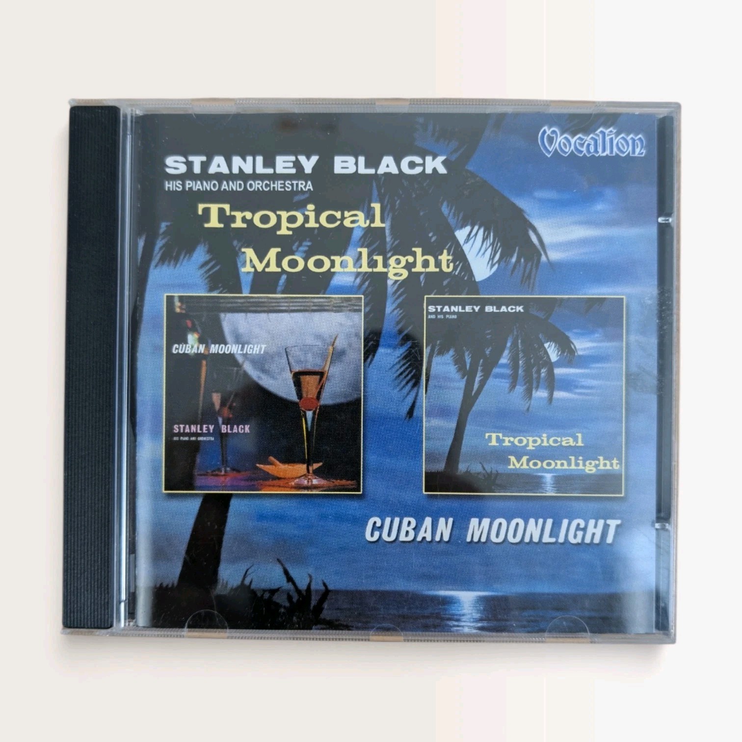 Stanley Black - Tropical Moonlight / Cuban Moonlight - 2 LPs on 1 CD. DN5040