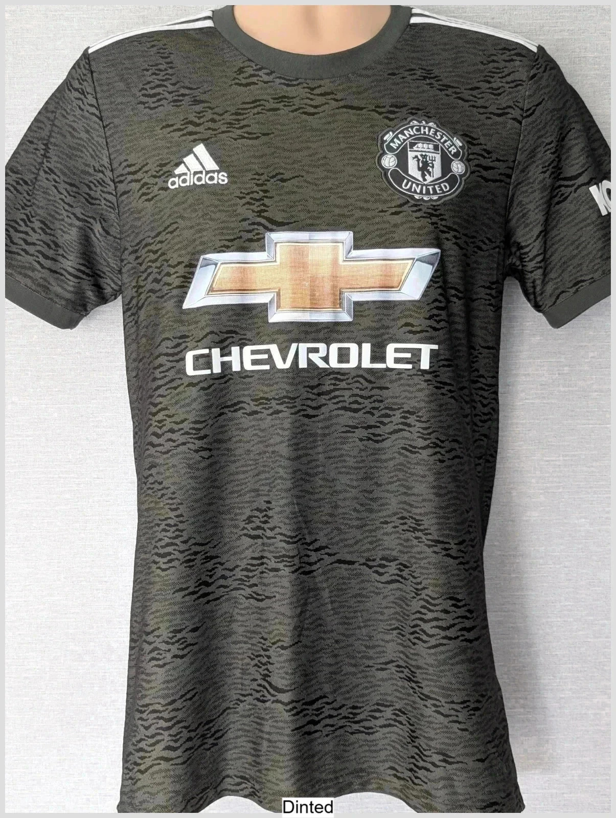 Manchester United Adidas 2020/21 Away Kit. Mens small. DN860