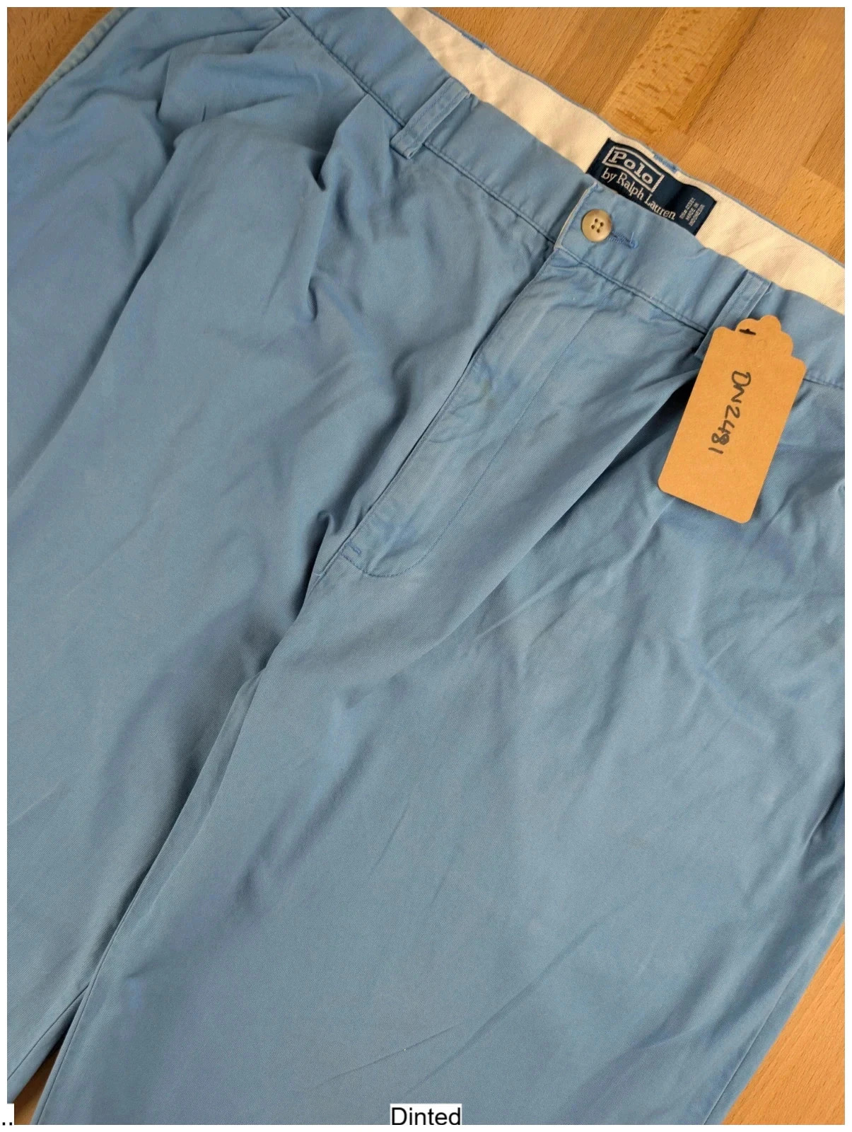 Vintage Ralph Lauren light blue Hammond pants. Mens 38W 30L. DN2481