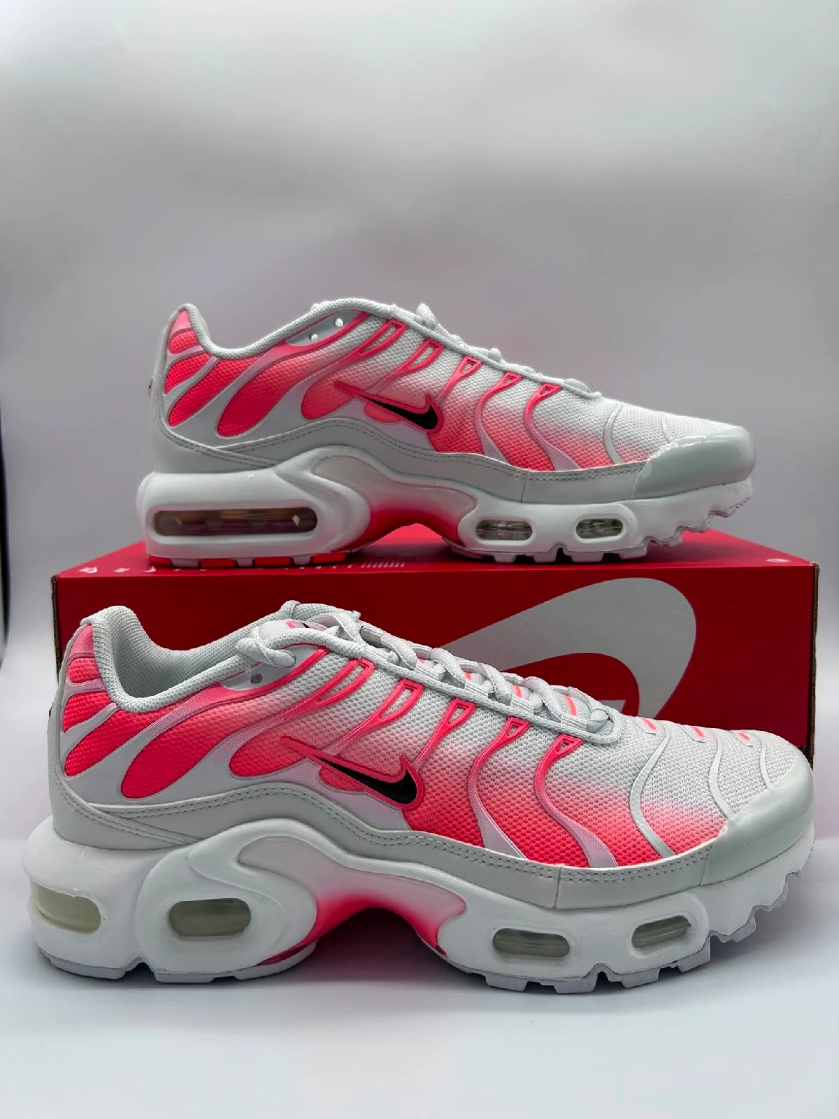 Nike Air Max Plus TN Trainers UK 5 EU 38 US 5.5 White Hot Lava CD0609115 NEW