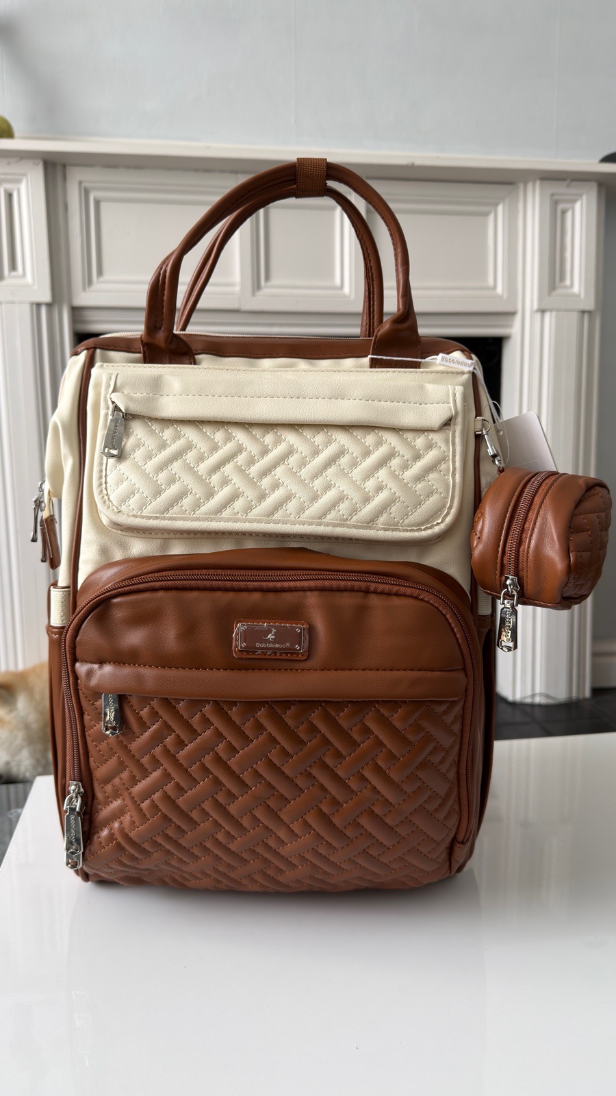 Baby  Changing Backpack Vegan Leather 🎒🤎