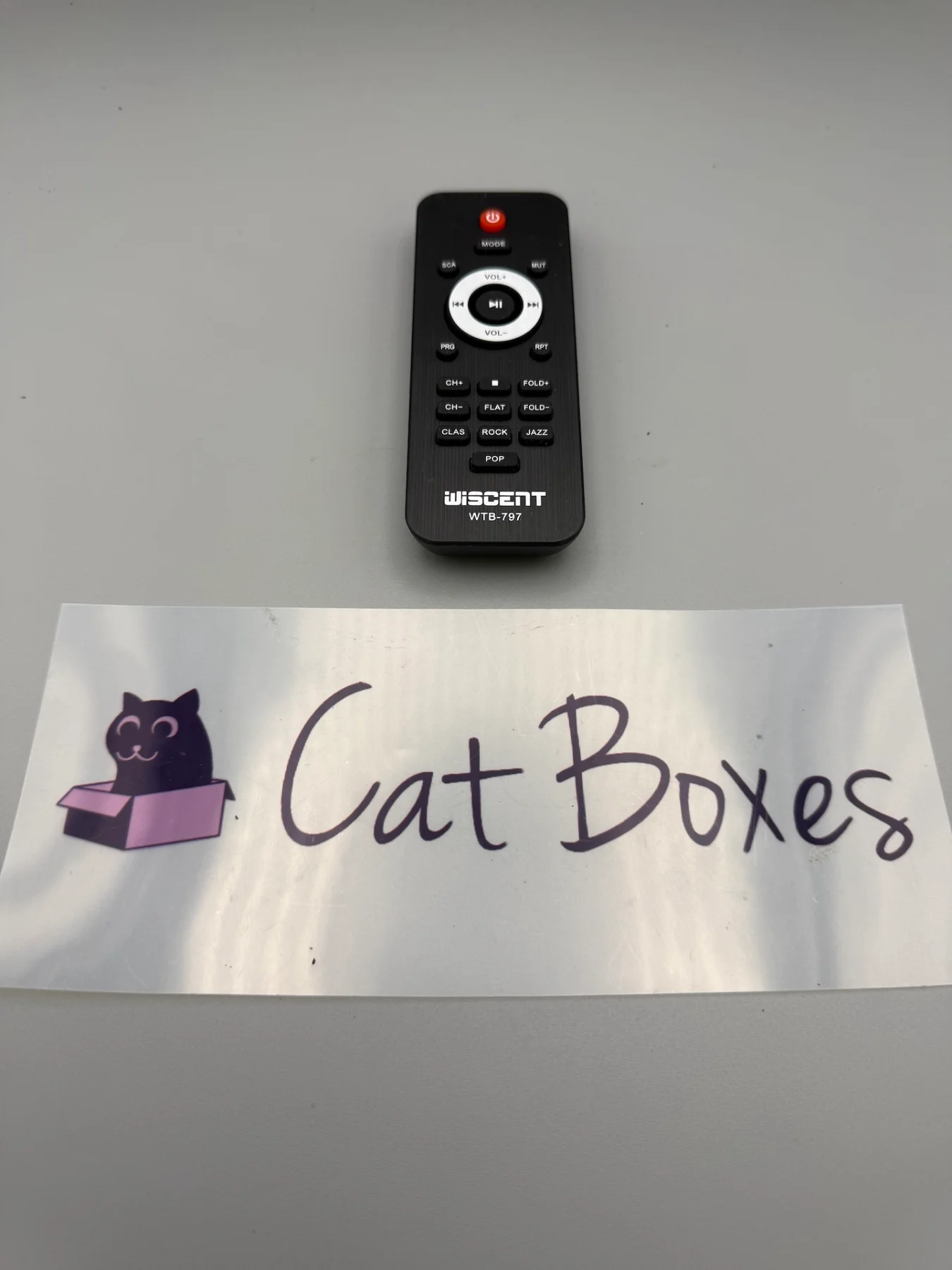 Genuine Wiscent WTB-797 Remote Control Only - New