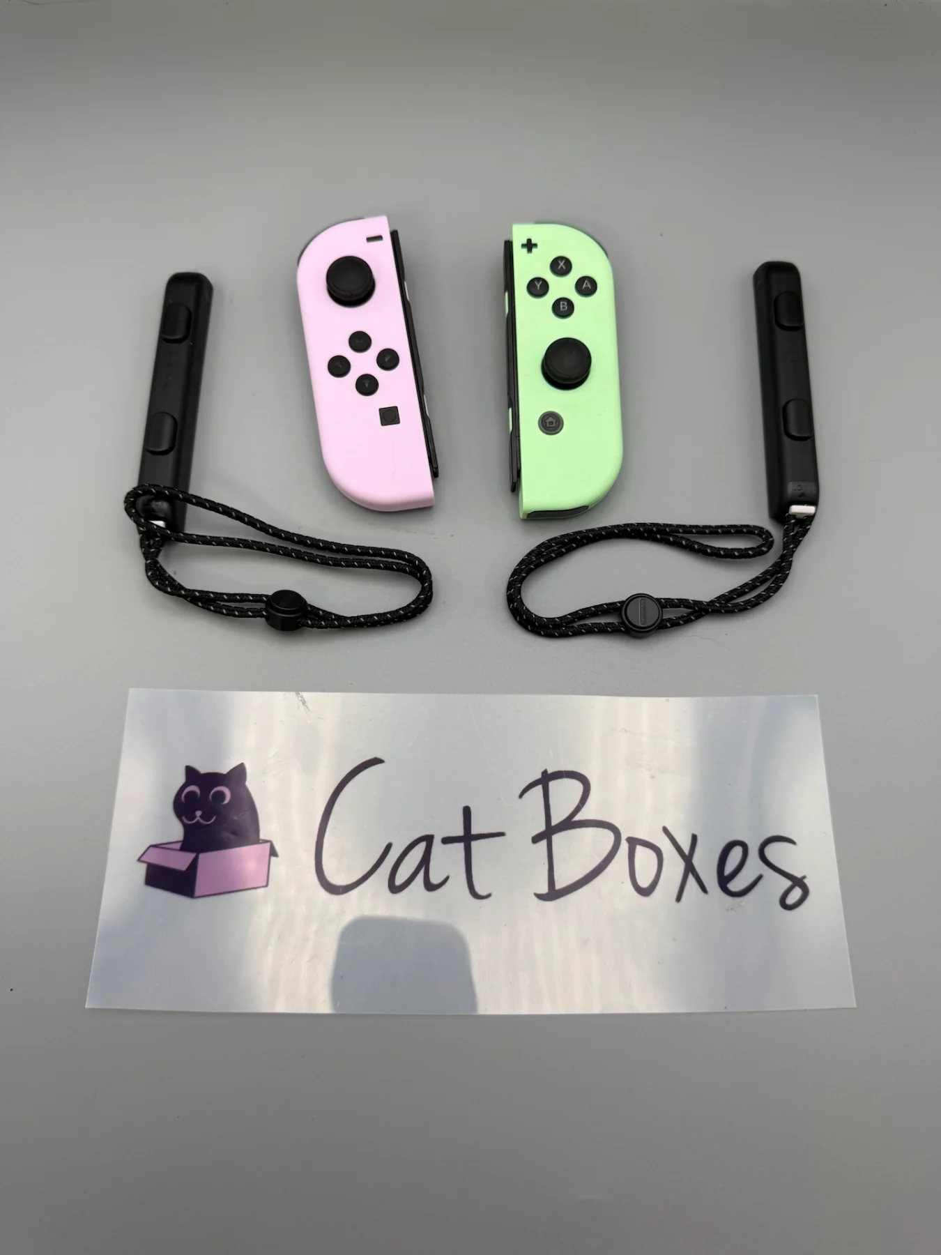 Nintendo Switch Joy-Con Pair - Pastel Purple/Pastel Green Boxed With Straps