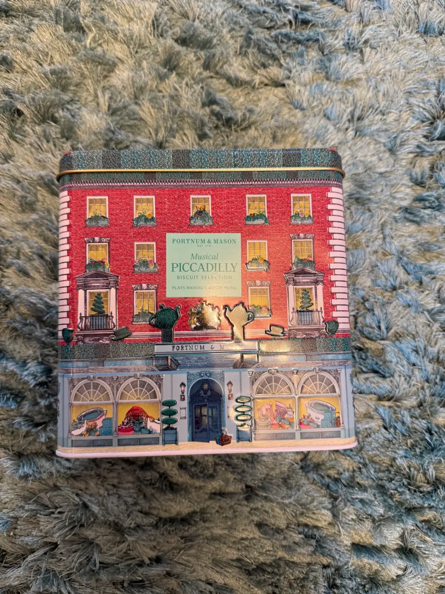Fortnum & Mason Musical Piccadilly Biscuit Tin - Empty