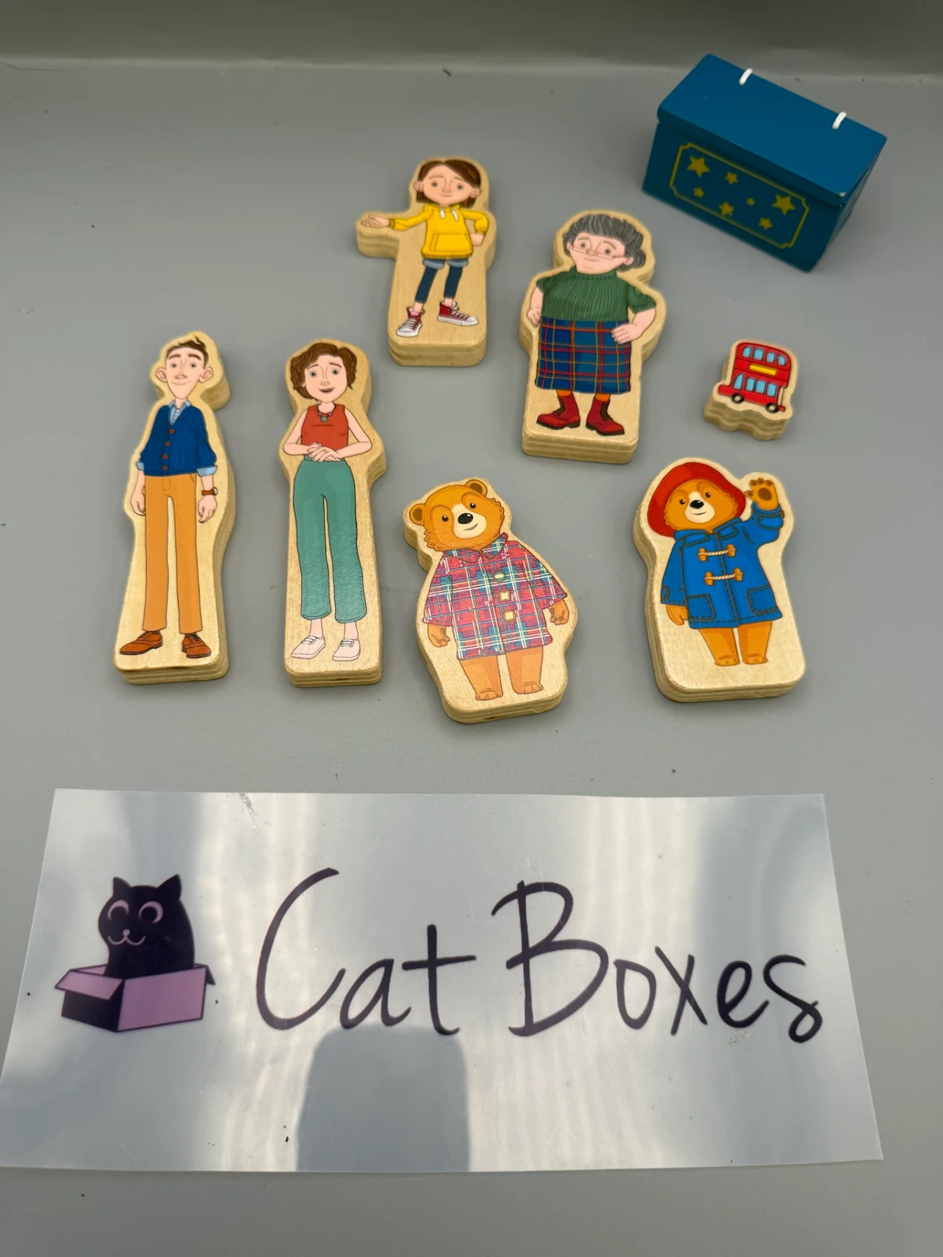 Paddington Bear Wooden House - Replacement Figures & Accessories Bundle New