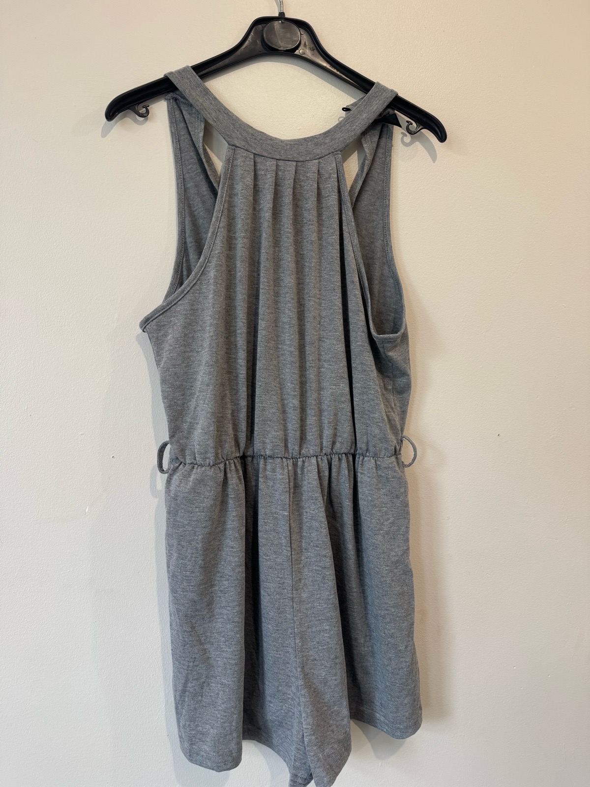 SHEIN Grey Racerback Romper/Playsuit Size Small