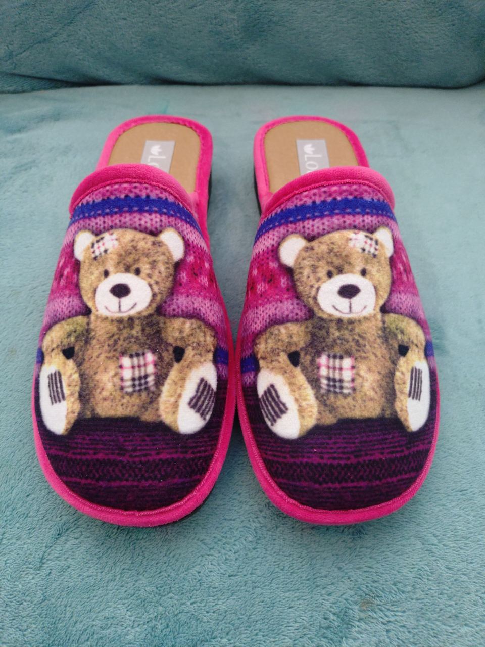 Ladies lotus mule slipper size 6.5 euro 40
