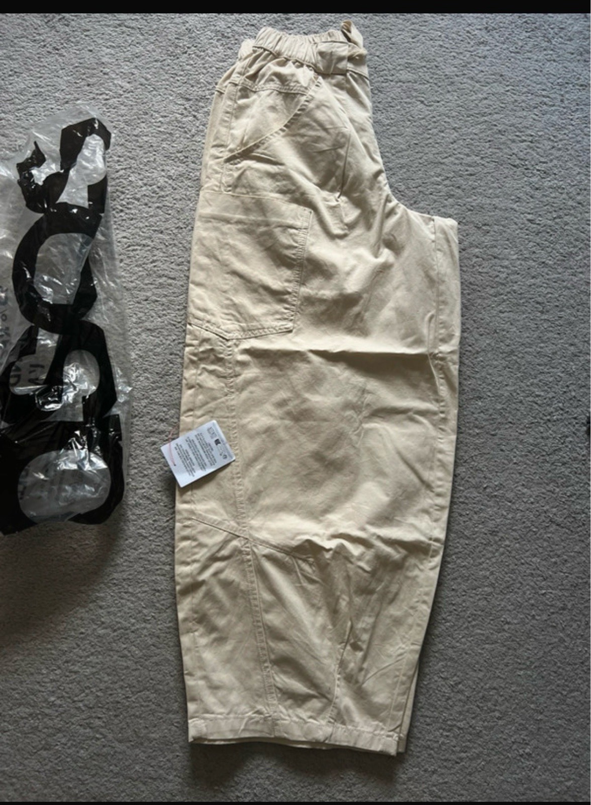 Barrel leg pants