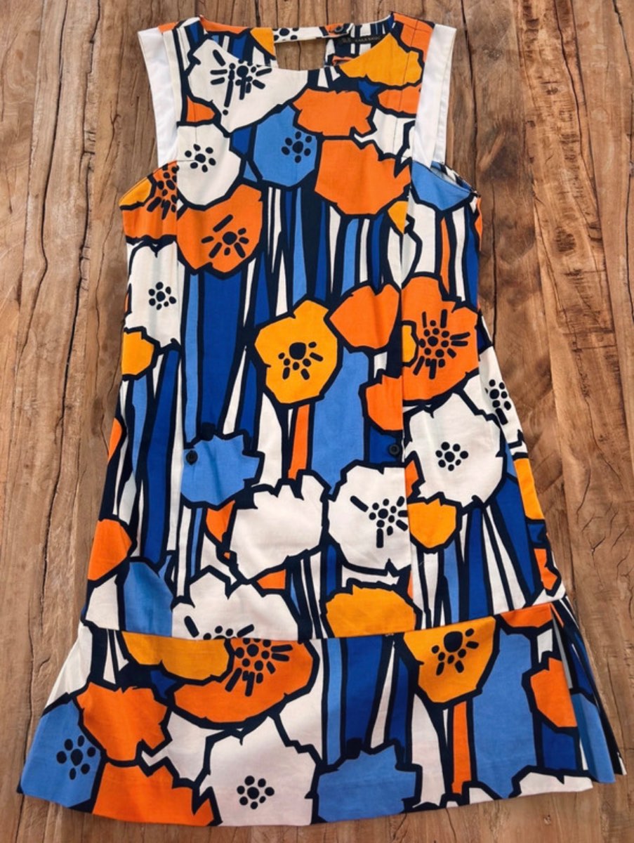 Zara | floral mini dress | size 6-8