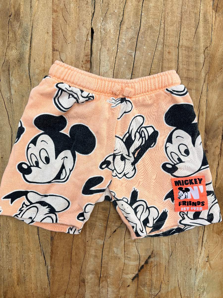 Zara Mickey Mouse shorts size 5