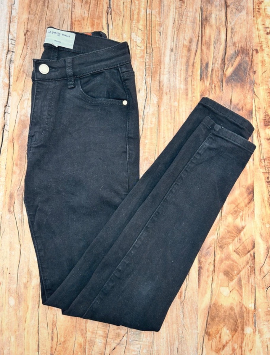La Petite Etoile | black skinny jeans | size 6-8