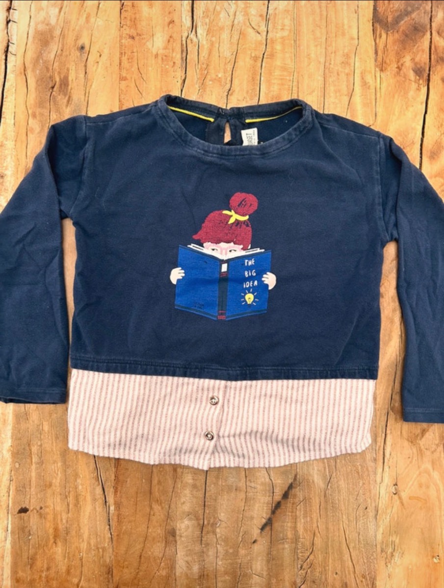 Jean Bourget | big idea t-shirt | size 3
