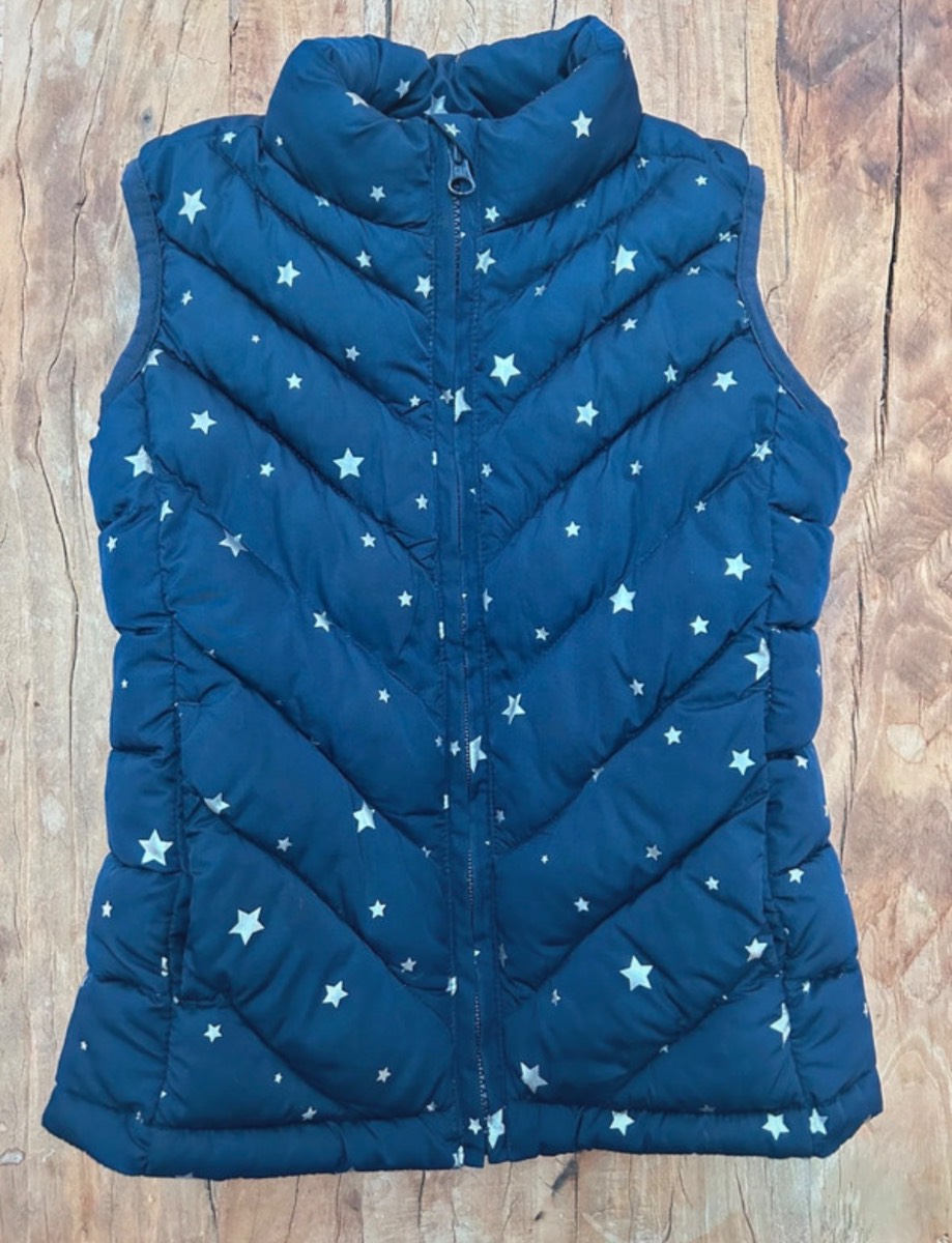 GAP | navy gilet with stars | size 5