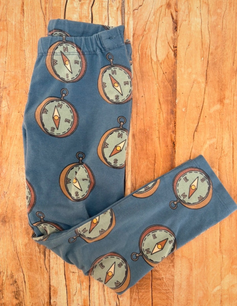 CarlijnQ | compass leggings | size 3-4