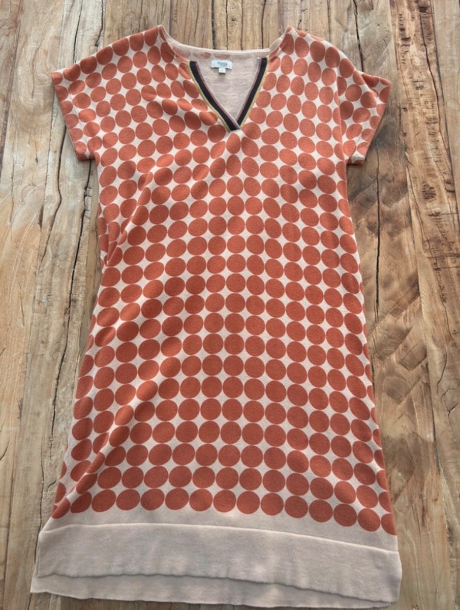 Hoss Intropia | short sleeved knit dress | size 6