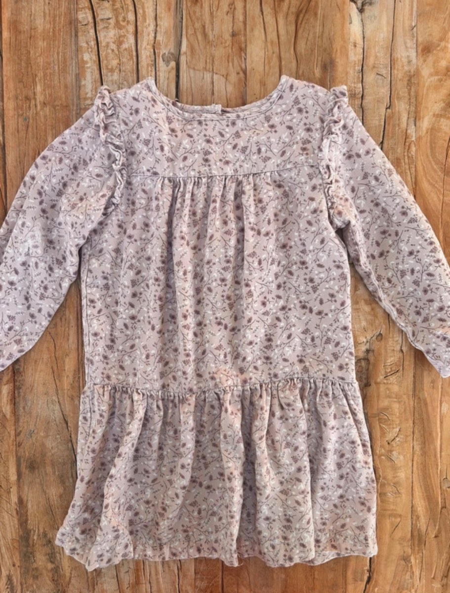 Girls floral dress size 3-4