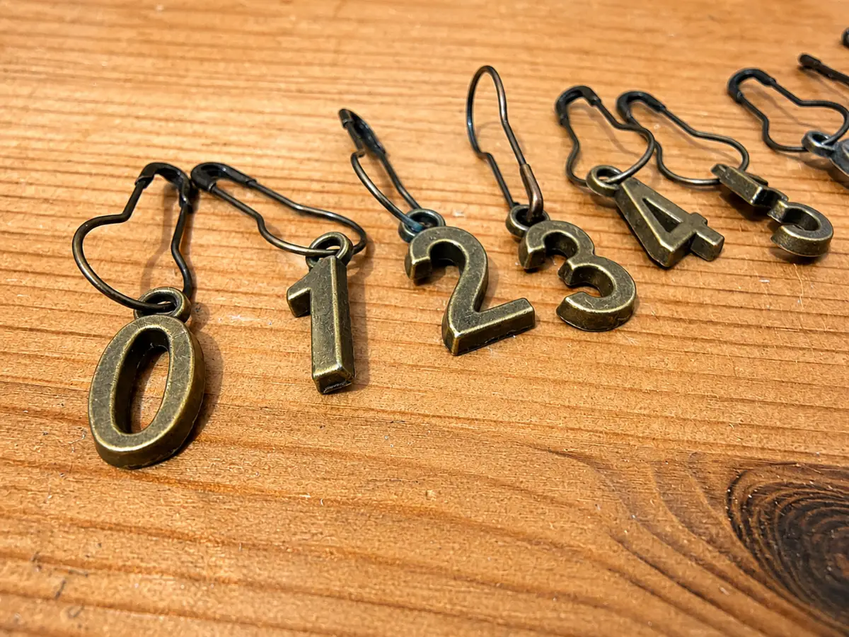 Crochet stitch markers Brand new
