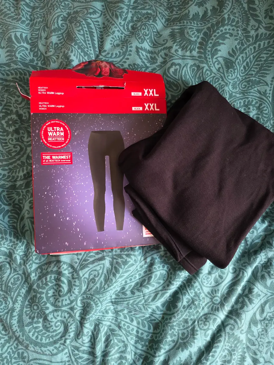 Uniqlo HEATTECH Ultra Warm Leggings – Black – XXL – New