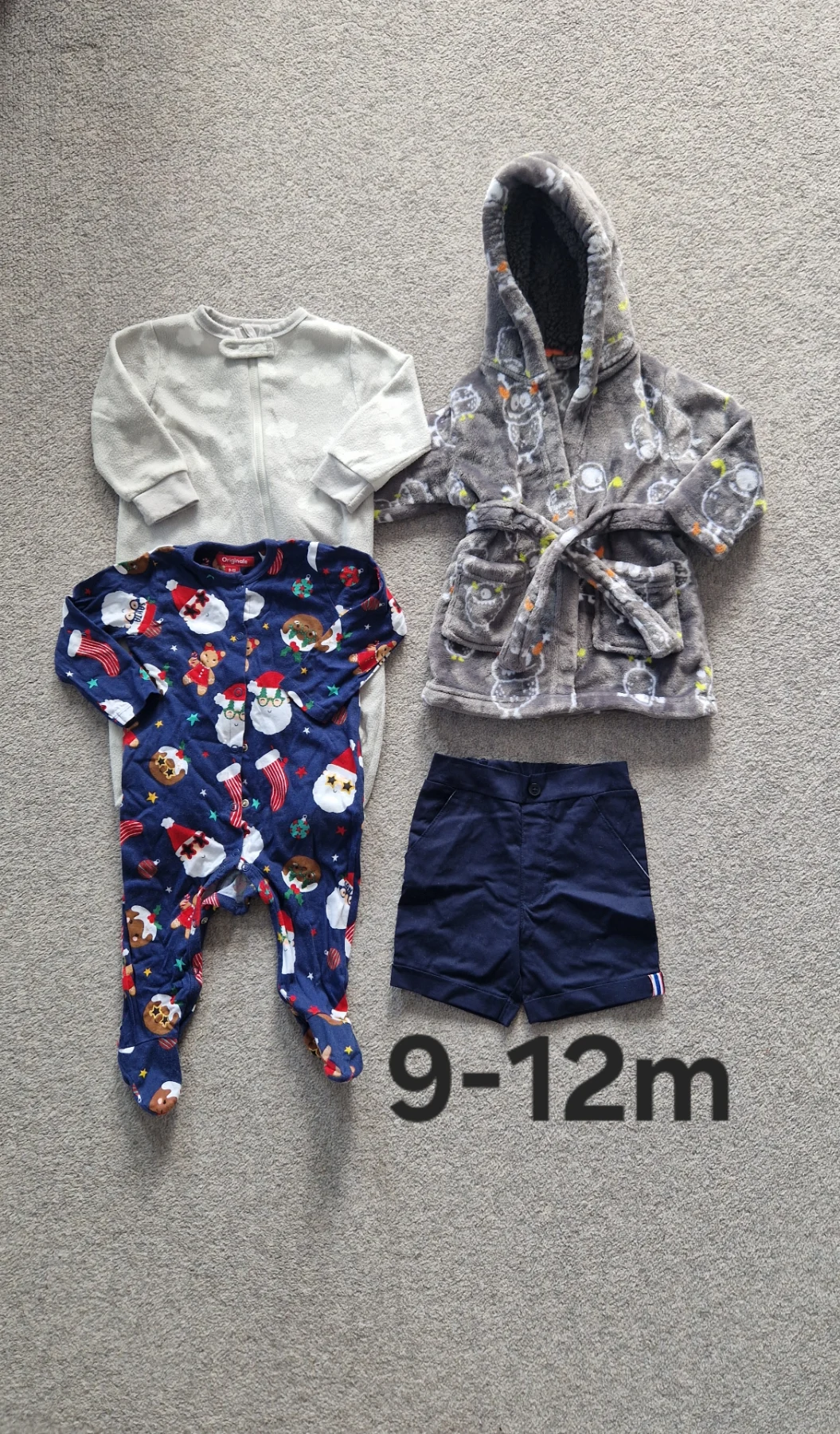 Baby Boy Mixed Bundle 9-12m Originals, mighty fun etc.