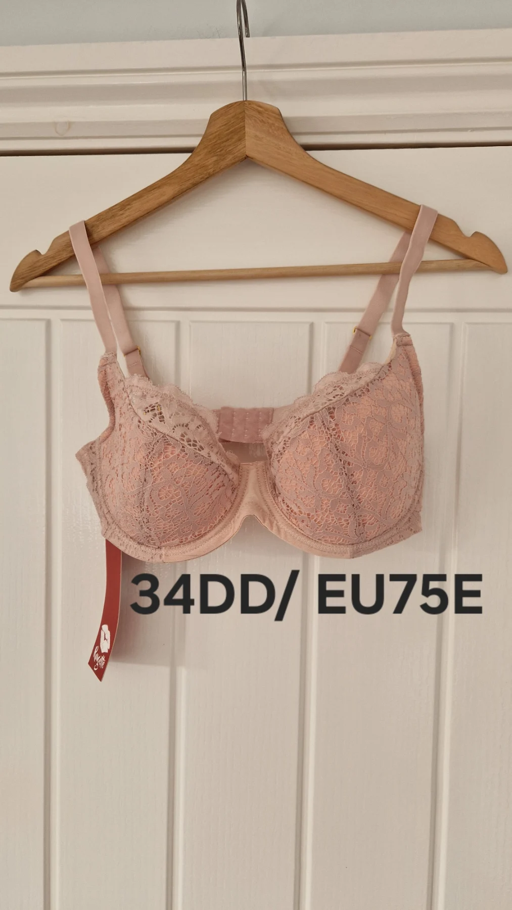34DD Tutti Rouge High Quality Slightly Padded Lace Bra EU75E