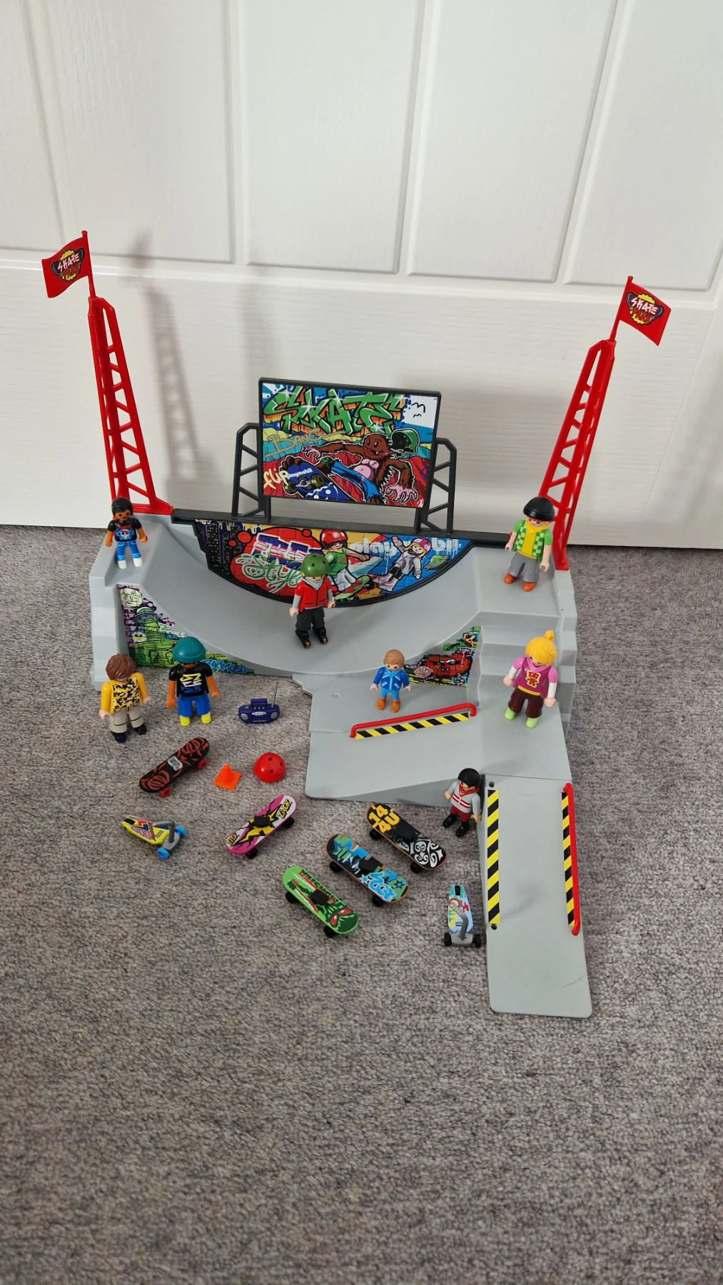 Playmobil City Action Skatepark Set 70168