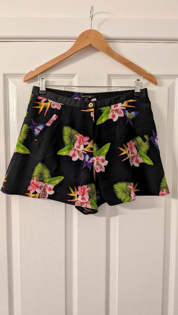 ladies navy river island shorts