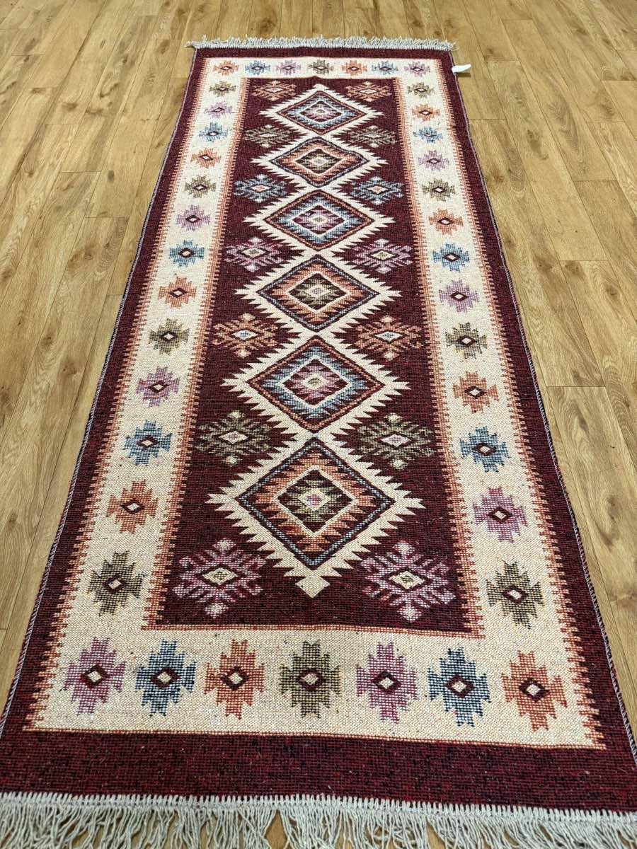 80X200 Cm Runner- Washable & Reversible
