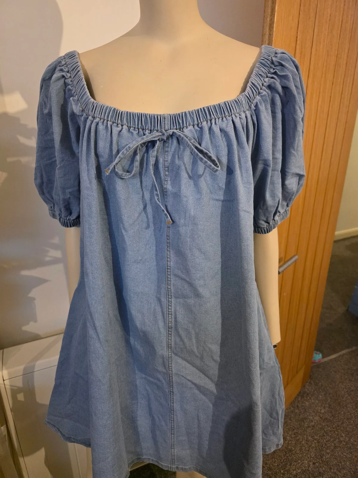 Denim Dress with pockets