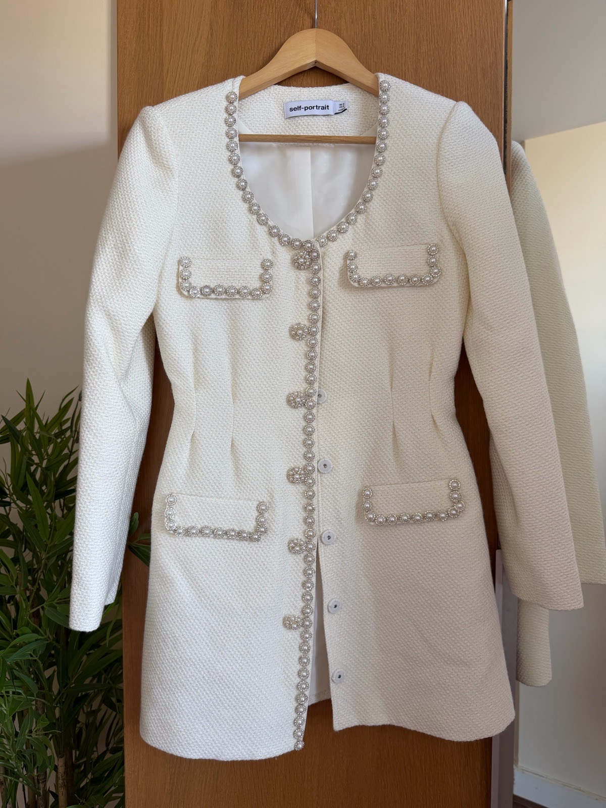 Self-portrait blazer dress