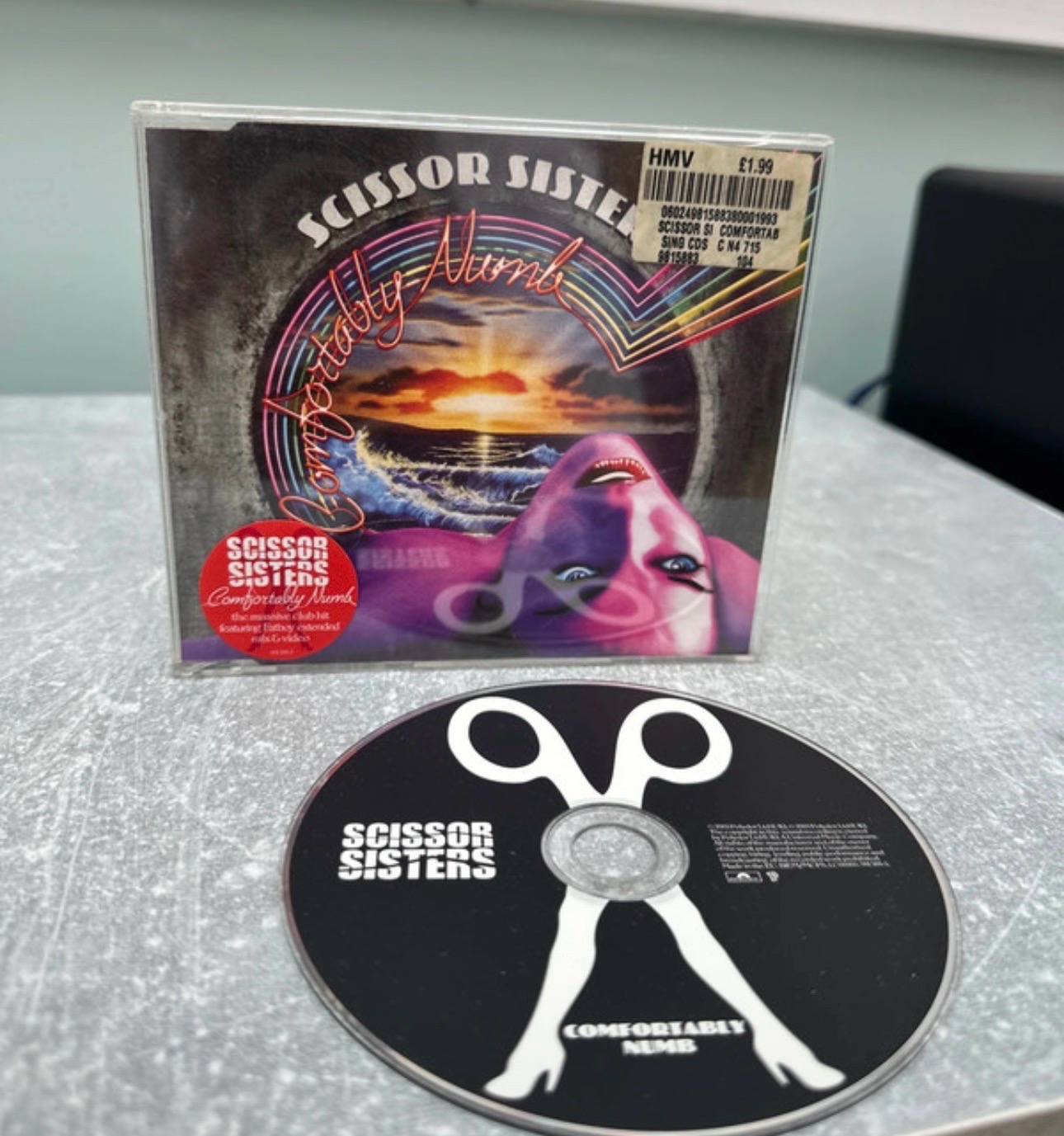 Scissor Sisters Comfortably Numb CD