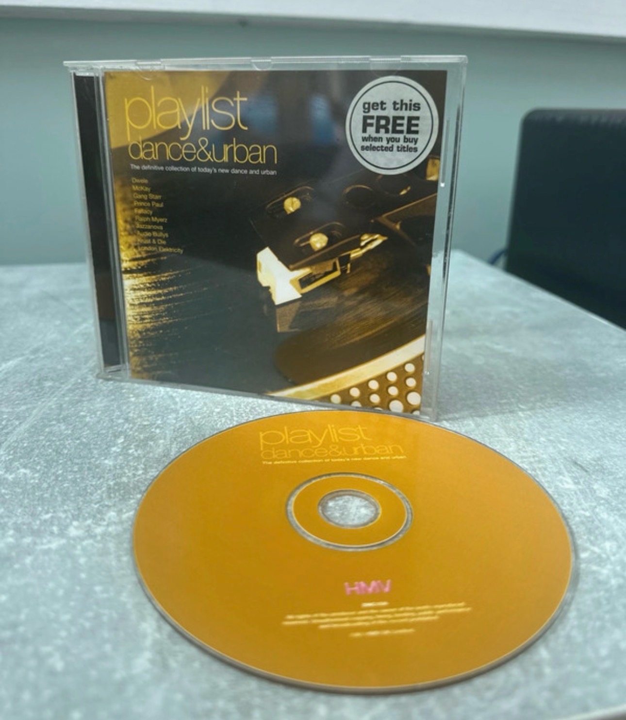 Playlist Dance And Urban CD