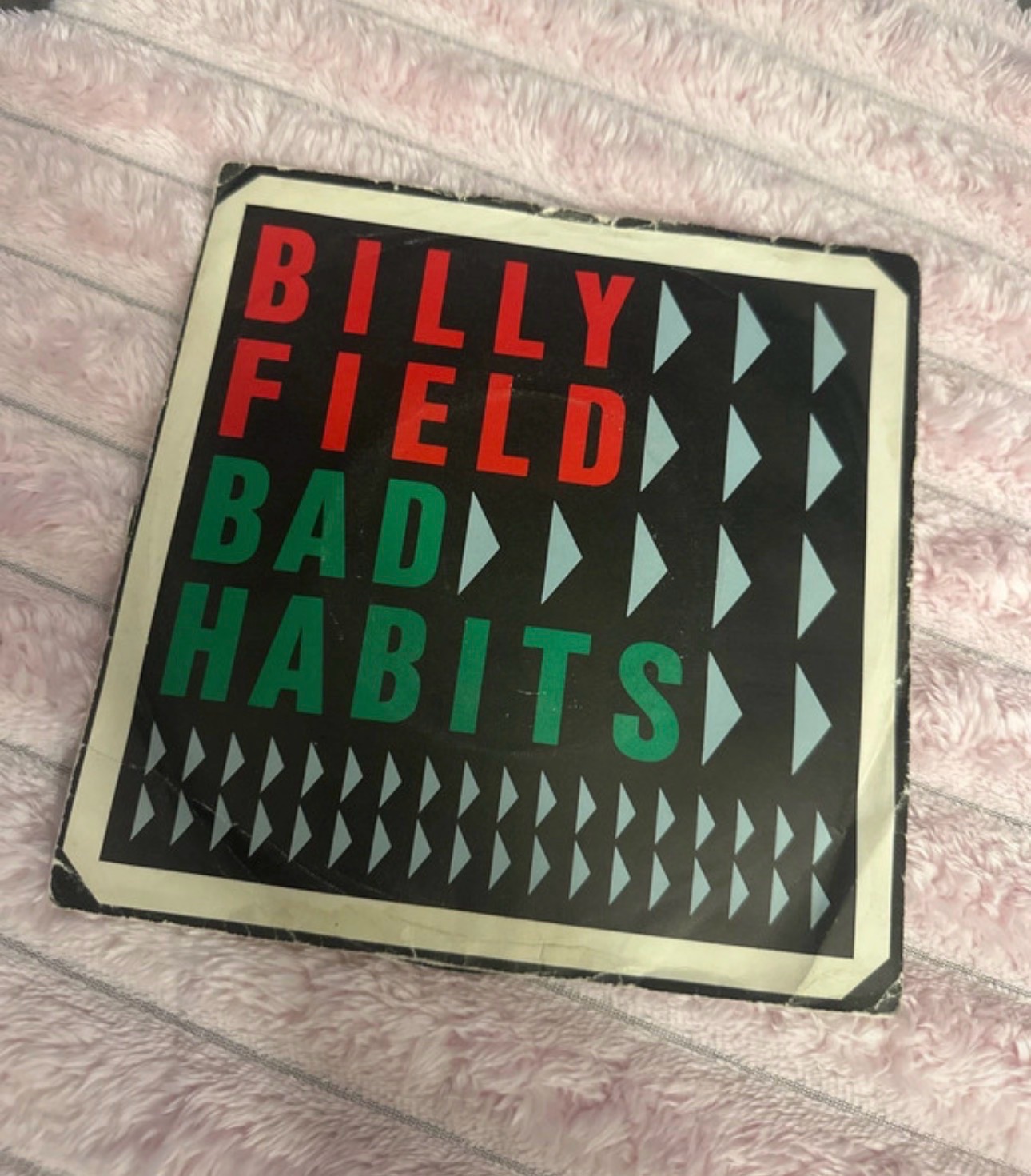 Billy Field Bad Habits 7” single