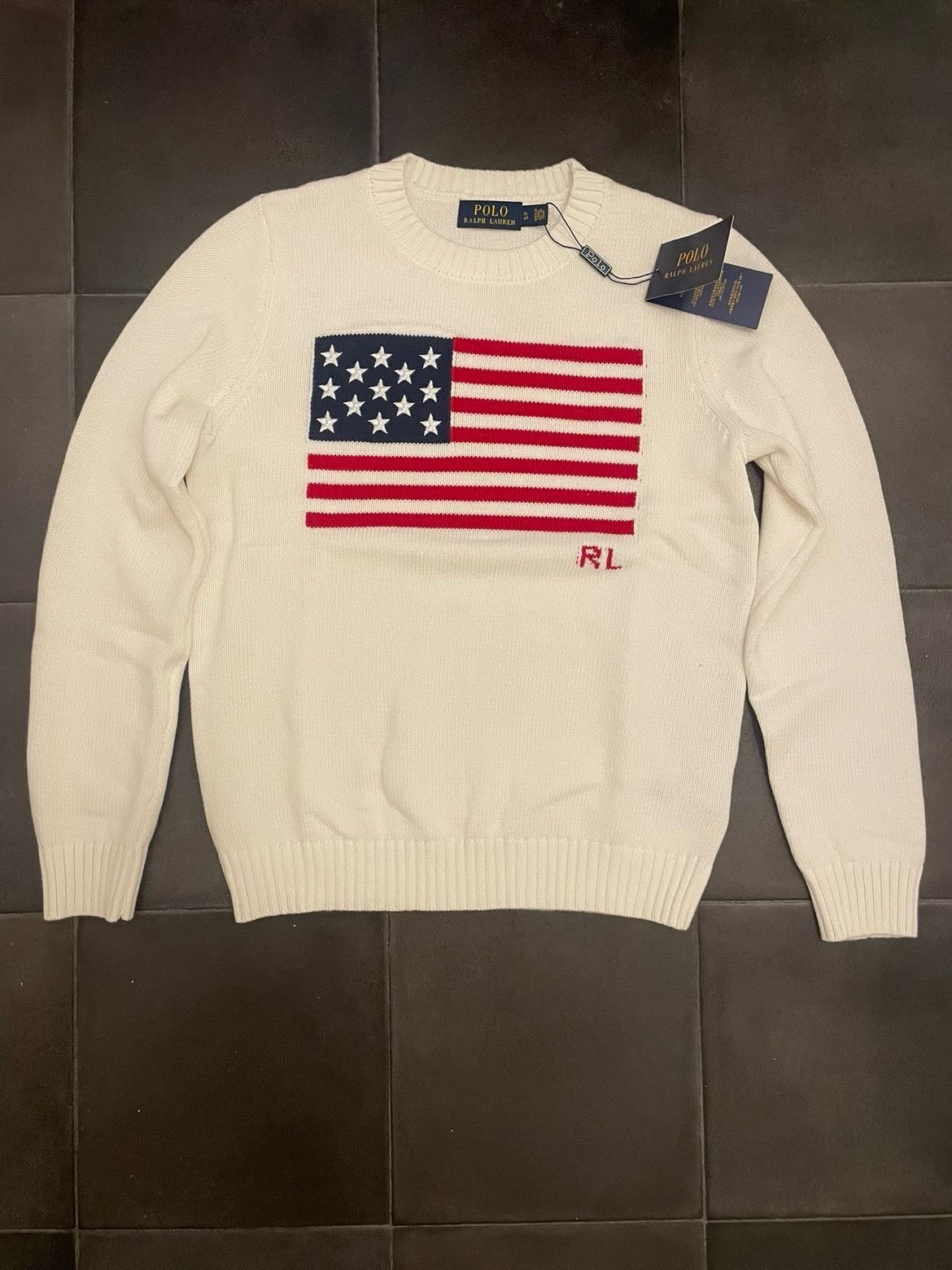 Polo Ralph Lauren American Flag Knit Jumper