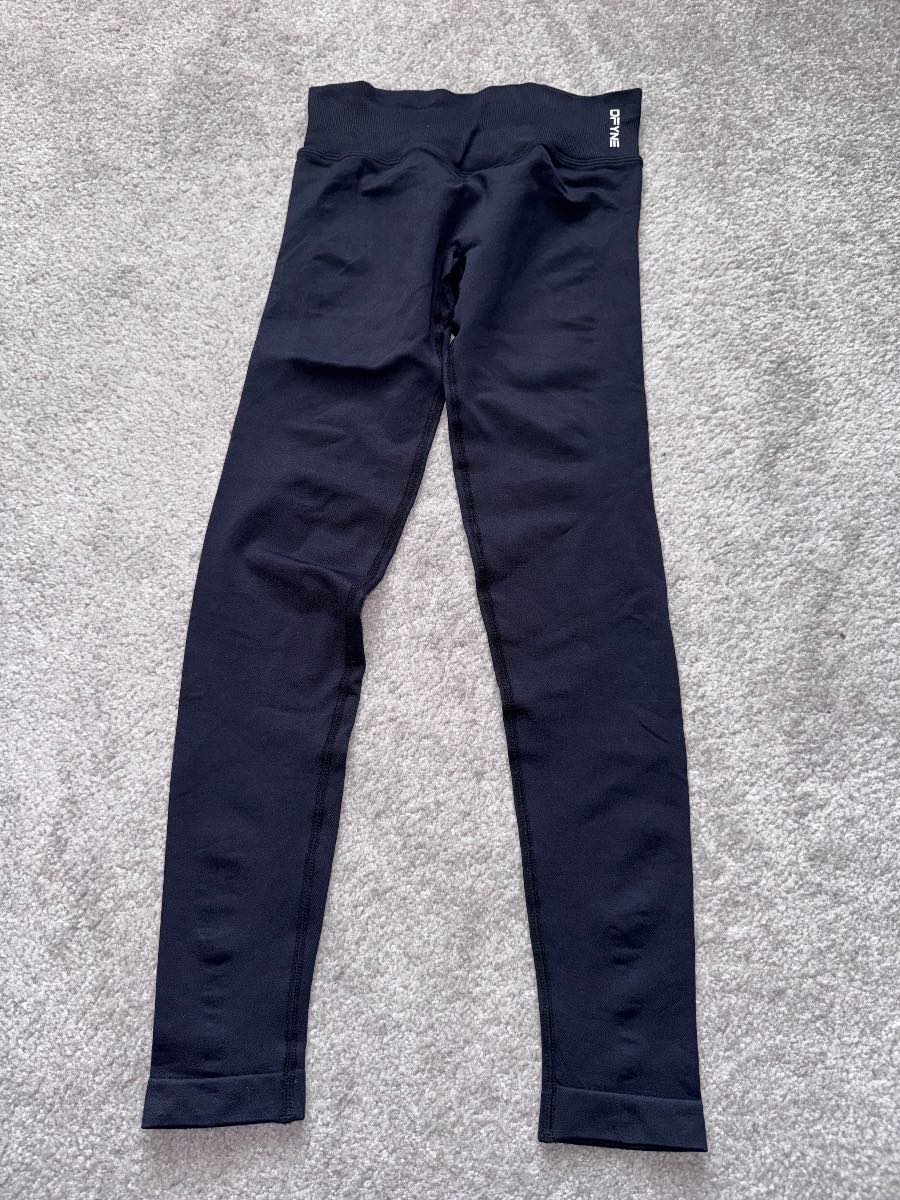 Black dfyne impact leggings xs