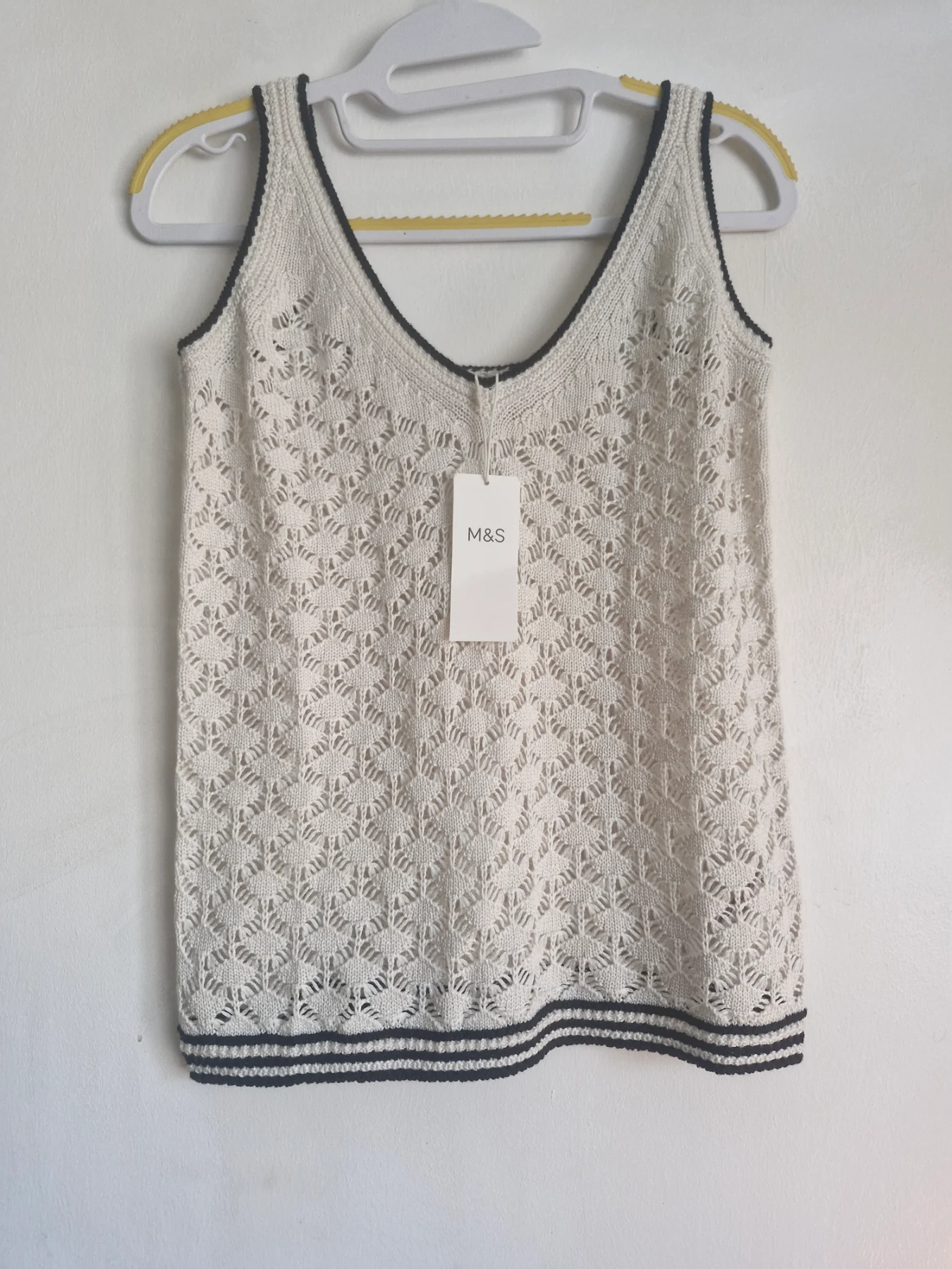 Xs bnwt Marks And spencers crochet vest top