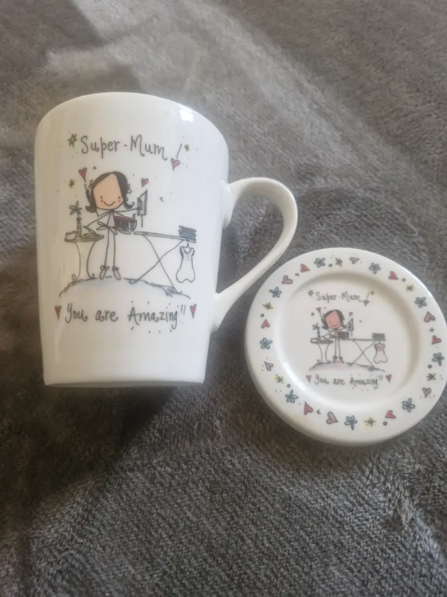 New best mum cup and coaster