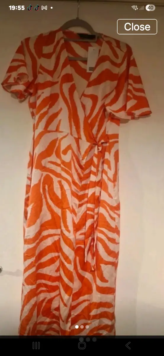 Bnwt summer wrap.dress from f&f size 8