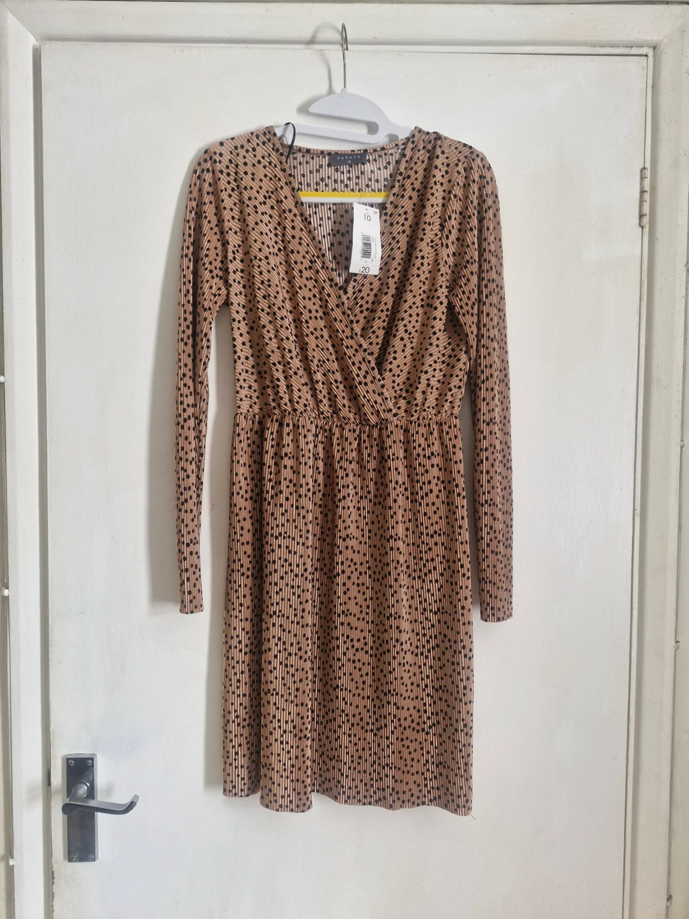 Bnwt papaya wrap dress size 10