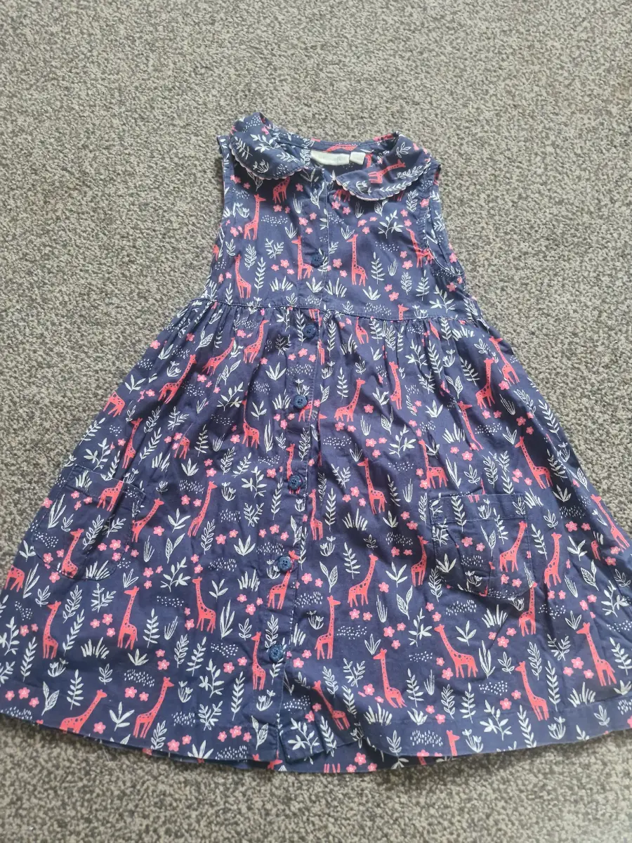 Jojo manan bebe giraffe dress 2/3